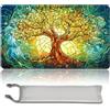 MilkPlaymat MTG Tappetino da gioco - 60 cm x 35 cm, arte originale, antiscivolo, TCG, con fondo in gomma e bordi cuciti, Commander TCG Rollbar & Pieghevole (No Zone, mtg49-3)