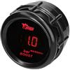 MOCNT Manometro Turbo Boost 2 52mm Indicatore Calibro Turbo Boost per Auto | Bar Luce Rosso Digitali Turbo Boost Strumenti Misuratore di Pressione Boost Gauge con Sensore