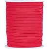 Craftdady 20 m/rotolo nastro elastico larghezza 5 mm cordino spandex intrecciato corda elastica per cucito maglieria artigianato fai da te, rosso