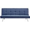 brico DIVANO CLICK CLACH BRICO CASA LETTO BLU RIVESTIMENTO IN TESSUTO ( L 180 x P 81 x A 79 cm )
