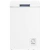 HISENSE FT125D4AWE - CASSAPANCA CONGELATORE ORIZZONTALE, CAPACITÀ 95 L, ALTEZZA 85 CM, CESTINO CON MANICO, MY FESCH CHOICE, FREEZER PROTECT, SILENZIOSO 40 DBA, COLORE: BIANCO [CLASSE DI EFFICIENZA ENERGETICA E]