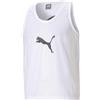 PUMA Bib Salopette, Bianco White, XL Unisex-Adulto