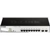 D-Link Switch di rete D-Link DGS-1210-10P Gestito L2 Gigabit Ethernet (10/100/1000) Supporto Power over (PoE) 1U Nero [DGS-1210-10P]