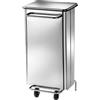 Forcar Pattumiera Rettangolare Inox Forcar AV4652 - Capacità 100 L - Dim. 49x50 x101(h) cm
