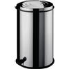 Forcar Pattumiera Tonda Inox Forcar AV4663 - Diam. 41 cm - Altezza 71 cm - Capacità 80 L