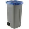 Forcar Pattumiere in Polietilene per Differenziata Forcar AV4682B - Dim. 54x49x85(h) cm - Blu
