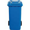 Forcar Pattumiera in Polietilene Forcar AV4675 - Capacità 120 L - Colore Blu