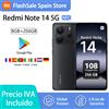 Xiaomi Redmi Note 14 5G, NFC, Smartphone, Dimensity 7025-Ultra, display AMOLED da 6,67", 120 Hz, fotocamera AI da 108 MP, batteria da 5110 mAh,Caricabatterie non incluso - Midnight Black
