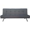 brico DIVANO CLICK CLACH BRICO DIVANO LETTO GRIGIO SCURO RIVESTIMENTO IN TESSUTO (L 180 cm x P 81 cm x A 79 cm)