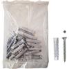 VORPA TASSELLI 6 MM NYLON IN BUSTINA DA 10 PEZZI VK-V S-VOR04736K