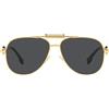 Versace Occhiali da Sole VE2236 100287 Oro/Grigio Scuro Unisex