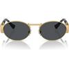 Versace Occhiali da Sole VE2264 100287 Oro/Grigio Scuro Unisex