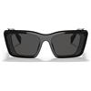 Prada Occhiali da Sole PR08YS 1AB5S0 Nero/Grigio Scuro Unisex