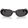 Ray-Ban Occhiali da Sole RB4441D 667787 Nero/Grigio Scuro Unisex