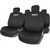 SPARCO Set coprisedili auto SPARCO 402 nero