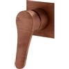 Mariner Kobra miscelatore monocomando per rubinetto lavabo a parete, per corpo incasso move, KOB1000-RS, Kobra rame opaco vintage [Rubinetteria Bagno > Ricambi Rubinetteria Bagno]