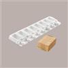 LUCGEL SRL Set 2 Stampi MiniTango Gel04 con 100 Stecchi in Legno per Stecco Gelato Dm32H67 mm