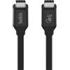 Belkin Cavo USB4 da USB-C a USB-C, Certificazione USB IF con Power Delivery fino a 100W, 40 Gbps di velocità di trasferimento dati e retrocompatibilità con Thunderbolt 3, USB 3.2 e altri, 80 cm