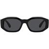 Versace Occhiali da Sole VE4361 542287 Biggie Nero/Grigio Scuro Unisex