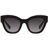 Miu Miu Occhiali da Sole MU01YS 1AB5D1 Nero/Grigio Sfumato Donna