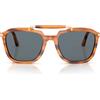 Persol Occhiali da Sole PO0203S 960/R5 Senna Marrone/Blu Unisex