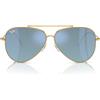 Ray-Ban Occhiali da Sole RBR0101S 001/GA Aviator Reverse Oro/Grigio Scuro Unisex