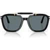 Persol Occhiali da Sole PO0203S 95/3R Senna Nero/Blu Unisex Polarizzati