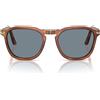 Persol Occhiali da Sole PO3345S 96/56 Terra Di Siena/Blu Unisex