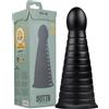 BUTTR Devil Dog - dildo a ventosa (nero)