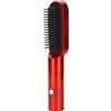 Betued Spazzola per Capelli Elettrica Ricaricabile, Piccola e Portatile, Impugnatura Ergonomica, Riscaldamento Uniforme, Strumento Pratico con Ricarica USB, Pettine Arricciacapelli