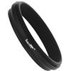 Haoge LAR-X100B - Anello adattatore per filtro obiettivo Fujifilm Fuji FinePix X70 X100 X100S X100T X100F per fotocamera da 49 mm UV CPL ND filtro copriobiettivo sostituzione Fujifilm AR-X100