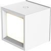newgarden BOX Faretto LED orientabile senza fili da parete o da soffitto con applique magnetica e luce con batteria ricaricabile USB C per interni