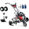Italian Power Motozappa Italian Power RG3.6-75 QD motore Rato 212cc fresa da 81 cm e Assolcatore benzina e olio