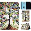 Vaitasy Custodia per Lenovo Tab M10 FHD Plus 10.3 Pollici (TB-X606X/ TB-X606F), Ultra-sottlie Protettiva Custodia con Morbido TPU Cover M10 FHD Plus 10.3 2020 - Albero colorato