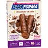 NUTRITION & SANTE' ITALIA SpA Pesoforma Barrette Cioccolato Al Latte 12 Barrette ( 6 Pasti Sostitutivi )