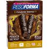NUTRITION & SANTE' ITALIA SpA Pesoforma Barrette Cioccolato Fondente Intenso 12 Barrette ( 6 Pasti Sostitutivi )