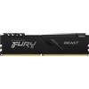 Kingston Technology Kingston FURY Beast 16GB DDR4 3200MT/s CL16 DIMM Memoria RAM Nero per PC