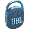 JBL Clip 4 Eco Altoparlante Bluetooth Portatile Impermeabile Blu 5W 10h Batteria