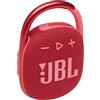 JBL Clip 4 Altoparlante Bluetooth Portatile Impermeabile IP67 5W Rosso 10h Batteria