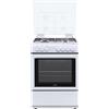 De'Longhi Cucina DL664EW 60cm 4 Fuochi Gas Forno Elettrico 65L Bianco