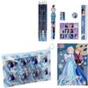CERDÁ LIFE'S LITTLE MOMENTS Set di cancelleria ispirato a Frozen - Blu - 22 X 14 X 0,5 cm - Include matite colorate, penna multicolore, righello, astuccio e molto altro - Prodotto originale disegnato in Spagna