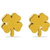 Mast industria italiana - Orecchino mj post 323 kids quadrifoglio oro