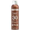 GM INDUSTRIE ITALIANE Srl - Haitian SunScreen Spray Solare SPF30 Trasparente Viso e Corpo, 200ml