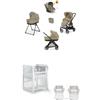 INGLESINA Offerta Trio Inglesina Electa Colore A Scelta 2025 Seggiolino Auto Darwin Recline Borsa Inclusa + Glam 9 In 1 Azzurra Design