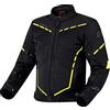 OZONE MOTO Jet II Giacca da Moto Uomo | Textile | Protezione Gomiti e Spalle Livello 1 | Pannelli di Ventilazione in Rete | Membrana impermeabile staccabile | Elementi riflettenti