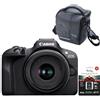 Canon EOS R100 + RF-S 18-45mm IS STM Starter Kit | ✅Garanzia di 5 anni
