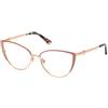 Guess Gu2813 Occhiali, Beige Opaco, 60 Donna