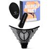 MySecretCase Mutandine Vibranti con Telecomando - Vibratoreper Donna Professionale, Stimolatore Vibrante Donne Piccolo,SexToys Coppia, Vibratore Clitoride Femminile, Mutande a distanza M/L