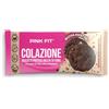 PINK FIT Colazione 30 g Cereali e Gocce di Cioccolato con Base di Cioccolato Fondente