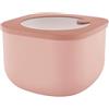 Guzzini - Kitchen Active Design, STORE&MORE BIO, Contenitore Ermetico Alto per Frigo/Freezer/Microonde (M) - Rosa Fiori di Pesco, 16 x16 x h10,7 cm | 1550cc - 170723251